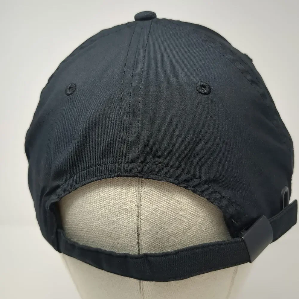 Nike Baseball Cap Black One Size Heritage86 Raised Logo Recycled Polyester Hat